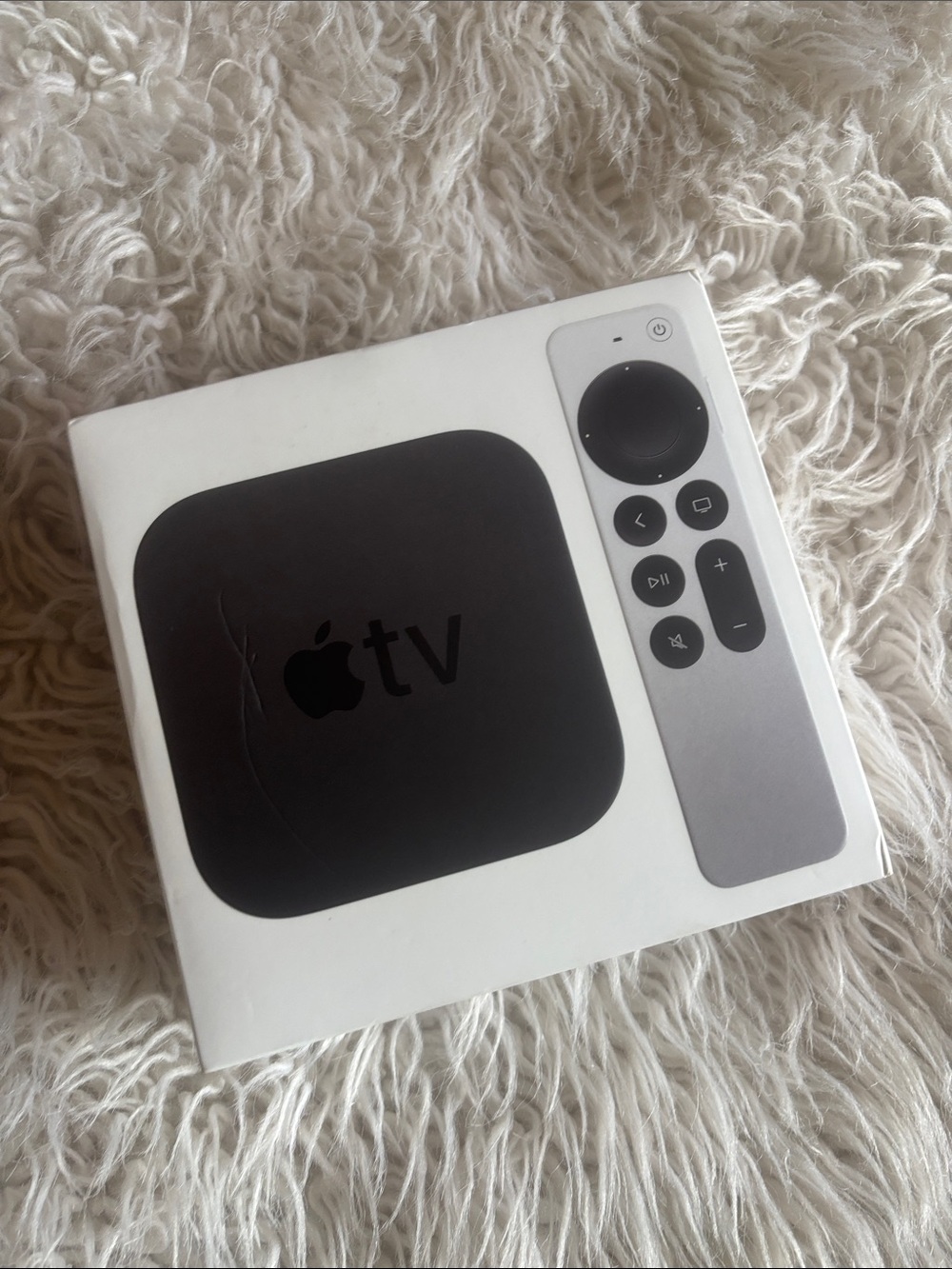 Apple TV 4K - Black & Silver Remote